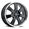 TUR 885-6002-39 GBL Turin Wheel [Size: 18" x 8.50"] Finish: Gloss Black Mirror Mach Lip - image 1