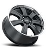 TUR 885-6004-39 GBL Turin Wheel [Size: 18" x 8.50"] Finish: Gloss Black Mirror Mach Lip - image 2