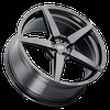 MOD 890-5112-30 GB Modena Wheel [Size: 18" x 9"] Gloss Black Finish - image 2