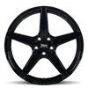 MOD 890-5114-30 GB Modena Wheel [Size: 18" x 9"] Gloss Black Finish - image 3