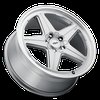 NES 775-5008-40 SML Nesso Wheel [Size: 17" x 7.5"] Silver w/ Machined Lip Finish - image 2