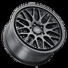 NOG 880-5002-40 MB Nogara Wheel [Size: 18" x 8"] Matte Black Finish - image 2