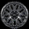 TM7 790-6139-12 GM TM7 Wheel [Size: 17" x 9"] Matte Gunmetal Finish - image 3