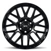TM7 890-6139-12 MB TM7 Wheel [Size: 18" x 9"] Matte Black Finish - image 3