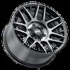TM8 785-6139-N6 GBT TM8 Wheel [Size: 17" x 8.5"] Gloss Black w/ Dark Tint Finish - image 2