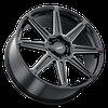 ROC 285 6009-35 GBM Rocca Wheel Size: 20"x8.5" [Gloss Black Milled] - image 2