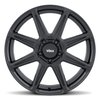 ROC 285 6009-35 MB Rocca Wheel Size: 20"x8.5" [Matte Black] - image 2
