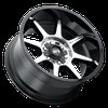 T31 210 6009-N1 9GBMF TR31 Wheel Size: 20"x10" [Gloss Black Machined Face Milled Ring] - image 3