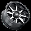 T31 210 8165-N1 9GBMF TR31 Wheel Size: 20"x10" [Gloss Black Machined Face Milled Ring] - image 3