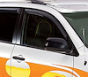 In-Channel Side Window Deflectors 2008-2016 Sequoia