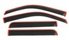In-Channel Side Window Deflectors 2009-2013 F150 Supercrew - image 2
