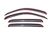 In-Channel Side Window Deflectors 2007-2013 Silverado/Sierra Pickup Crew Cab - image 1