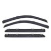 194974 In-Channel Side Window Deflectors for Select Ford F-150 Supercab [4-Piece, Smoke] - image 3