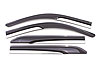 Window Accent Visor 2007-2013 Silverado/Sierra Pickup Crew Cab - image 1