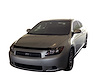 Aeroskin Smoked Hood Protector 2007-2010 Scion TC - image 1