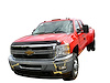 Aeroskin Smoked Hood Protector 2011-2013 Silverado Pickup Heavy Duty - image 1