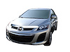 Aeroskin Chrome Hood Protector 2008-2010 CX-7 - image 1