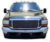 Chrome Plated Bug Deflector 1999-2007 F250/F350/F450/F550 Super Duty Pickup - image 1