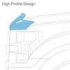 Chrome Hood Shield for 2019-Up Ram 1500 Truck - image 3