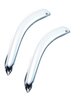 Chrome Tape-On Side Window Deflectors 1994-2001 Ram Pickup 1500 - image 2