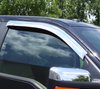 Chrome Tape-On Side Window Deflectors 2004-2008 F150 - image 2