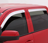 Chrome Tape-On Side Window Deflectors 2010-2017 GMC Terrain - image 1