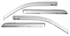 CHROME VENTVISOR-4PC WINDOW - image 1