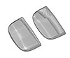 Chrome Door Lever Cover  Handle Only - image 1
