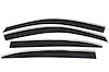 In-Channel Side Window Deflectors with Chrome Trim For 2017-2020 Honda CR-V - image 1