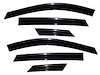 Seamless Ventvisor  6 pc. Smoke - image 1