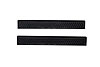 Stepshield  Door Sill Protector Black 2 pc. Custom Front - image 1