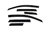 Seamless Ventvisor  6 pc. Smoke - image 1