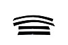 Ventvisor  Deflector 4 pc. Smoke - image 1