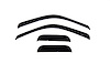Tape-On Side Window Deflectors 1999-2013 F250/F350 Super Duty Pickup Extended Cab - image 1