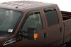 Tape-On Side Window Deflectors 1999-2013 F250/F350 Super Duty Pickup Extended Cab - image 3