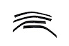 Ventvisor  Deflector 4 pc. Smoke - image 1