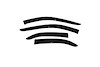 Ventvisor  Deflector 4 pc. Smoke - image 1
