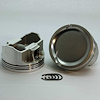 1825-4065 SX-Series Dish Top Piston Set for 1999-2019 Chevy LS, 4.065 in. Bore, -29cc Volume [OEM Stroke] - image 1