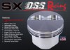 1901-3810 SX-Series Dish Top Piston Set for 1997-2005 Chevy LS, 3.810 in. Bore, -10cc Volume [Stroker] - image 3