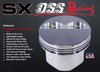 1913-3785 SX-Series Dish Top Piston Set for 1997-2005 Chevy LS, 3.785 in. Bore, -15cc Volume [Stroker] - image 3