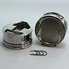 2-4756-3635 FX-Series Dish Top Piston Set for 2011-2017 Ford Coyote , 3.635 in. Bore, -11cc Volume [OEM Stroke] - image 1
