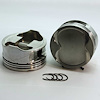 2-4783-3700 FX-Series Dish Top Piston Set for 2018-2020 Ford Coyote DI, 3.700 in. Bore, -4cc Volume [Stroker] - image 1