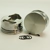 2-4890-3552 FX-Series Flat Top No-Notch Piston Set for 1997-2017 Ford Modular 5.4/5.8L, 3.552 in. Bore, -0cc Volume [OEM Stroke] - image 2