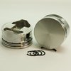 2-4890-3582 FX-Series Flat Top No-Notch Piston Set for 1997-2017 Ford Modular 5.4/5.8L, 3.582 in. Bore, -0cc Volume [OEM Stroke] - image 2
