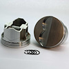 2-6100-4100C FX-Series Flat Top Piston Set for 1967-1976 Pontiac Late , 4.100 in. Bore, -7cc Volume [OEM Stroke] - image 1