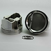 2-6353-4000 FX-Series Dish Top Piston Set for 1971-1993 Small Block Mopar, 4 in. Bore, -18cc Volume [OEM Stroke] - image 1