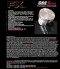 3-2802-3903 FX-Series Dome Top Piston Set for 1997-2005 Chevy LS, 3.903 in. Bore, +6cc Volume [OEM Stroke] - image 3