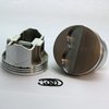 3-6100-4100C FX-Series Flat Top Piston Set for 1967-1976 Pontiac Late , 4.100 in. Bore, -7cc Volume [OEM Stroke] - image 2