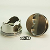 8107-4185 SX-Series Dome Top Piston Set for 1955-2004 Small Block Chevy, 4.185 in. Bore, +4cc Volume [OEM Stroke]