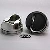 K1-2453-4040 FX-Series Dish Top Piston Set for 1955-2004 Small Block Chevy, 4.040 in. Bore, -16cc Volume [Stroker] - image 1